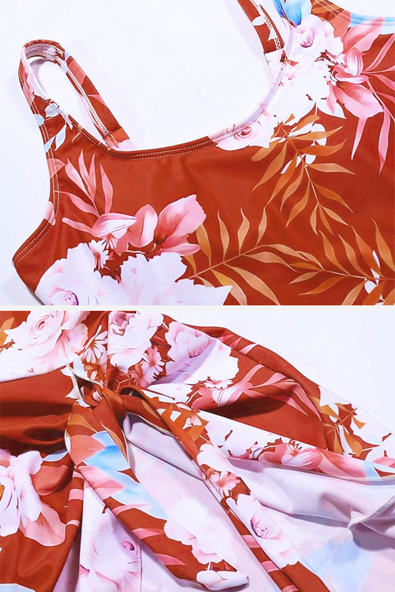 Positano Confidence Wrap Swimsuit Dress