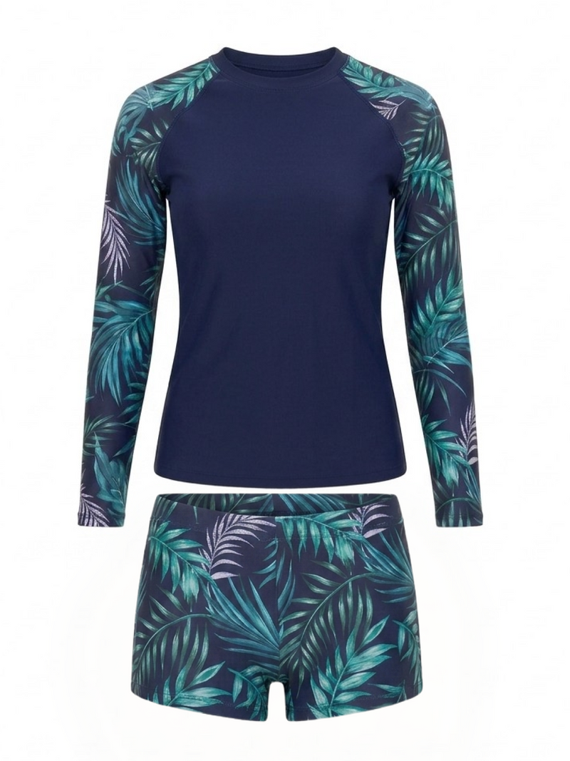 Women Rash Guard Swimsuit