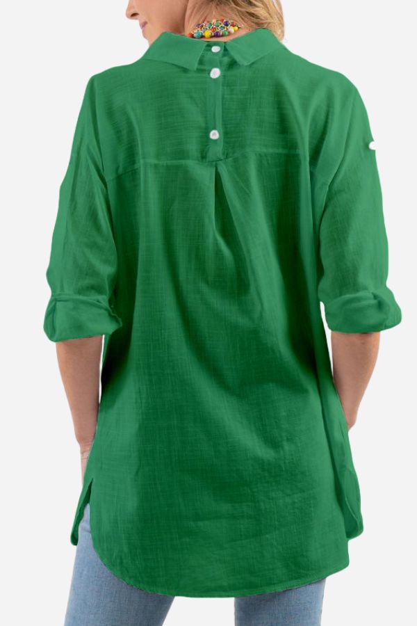 Oversized Linen Shirt