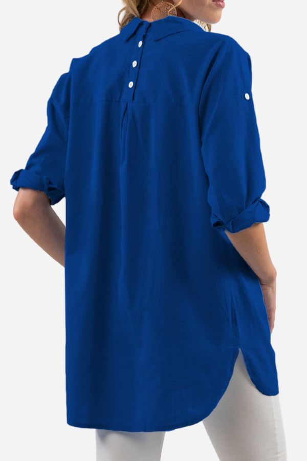 Oversized Linen Shirt