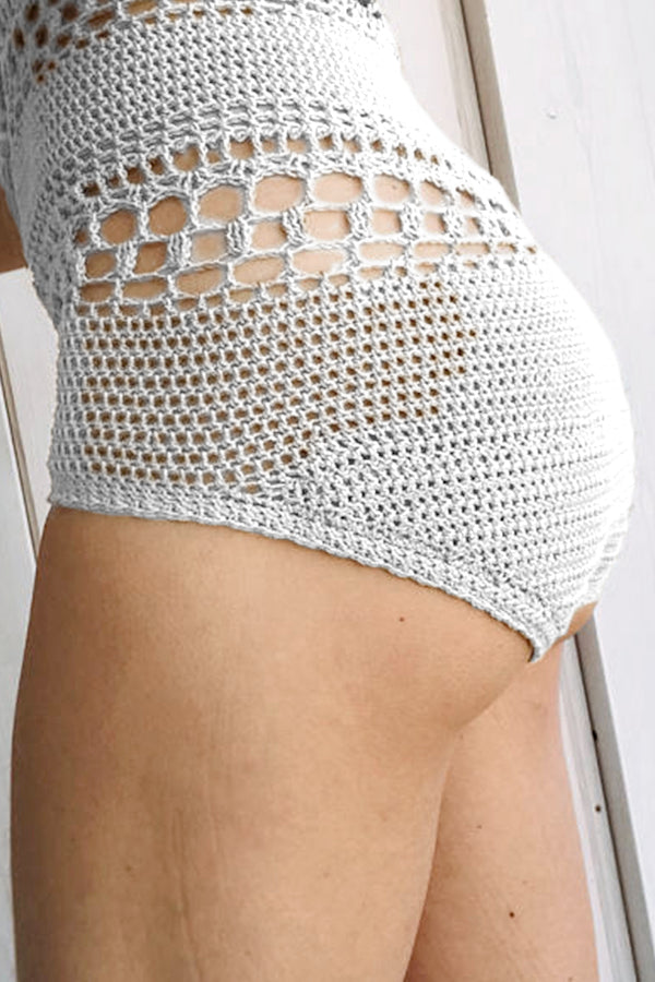 Crochet One Piece Swimsuit