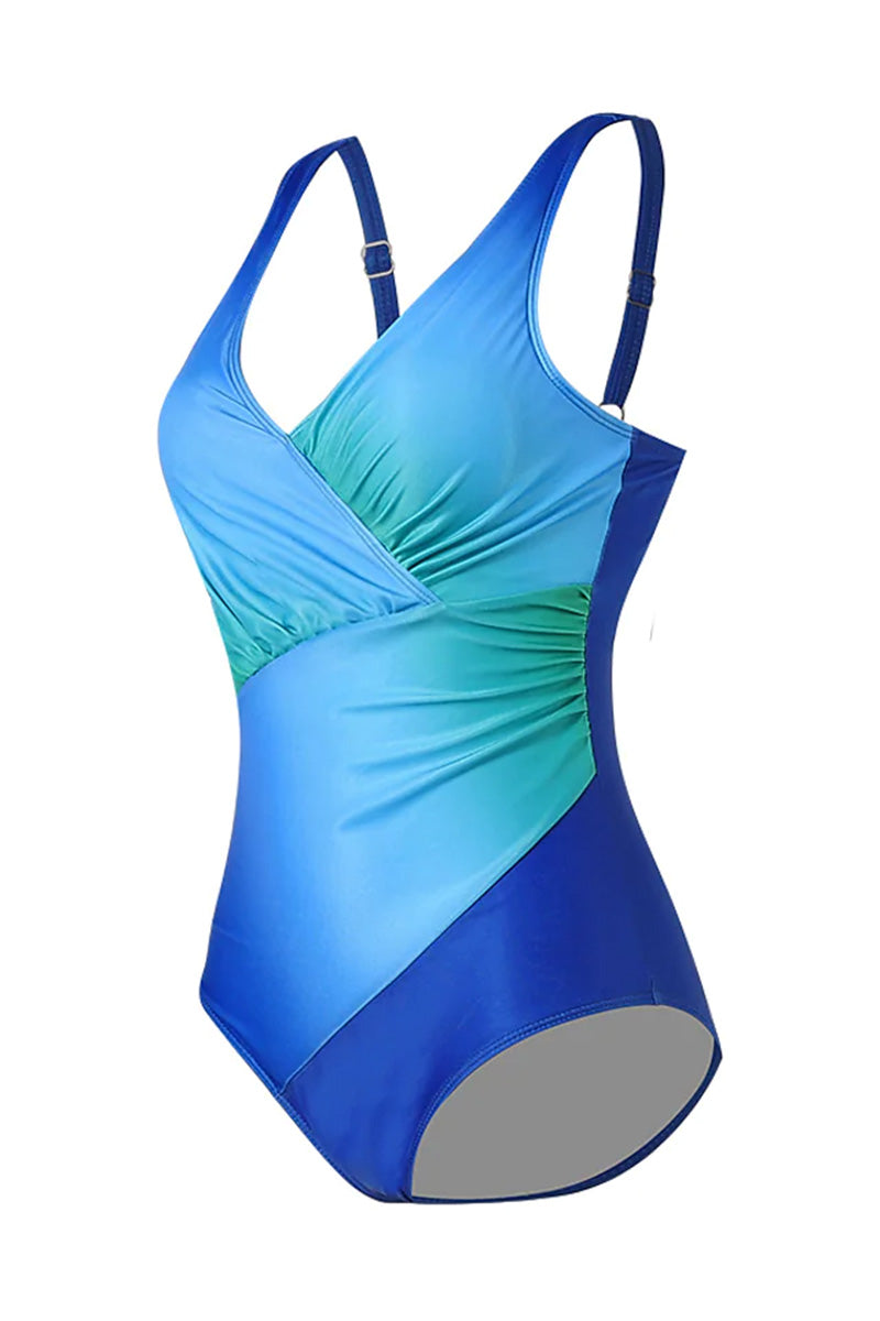 Wrap-Around One-Piece Swimsuit